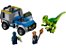 Set Jurassic World Caminhao de Resgate Raptor - Brinquedo Dinossauro Lego Compatível (85 Peças) - Imagem 2