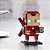 Brickheadz Homem De Ferro - Cute Doll 101 pçs (Lego Compatível) - Imagem 2