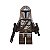 Boneco Mandaloriano e Baby Yoda Berço Star Wars Lego Compatível (Armadura Beskar e Jetpack) - Imagem 2