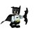 Boneco Bat-Mirim Lego Compatível - Dc Comics - Imagem 1