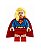 Boneco Supergirl Lego Compatível - Dc Comics - Imagem 1
