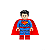 Boneco Superman Lego Compatível - Dc Comics - Imagem 1