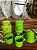 Bandeja Tradicional Estampada Madeira Ecológica + Kit Café Verde - Imagem 2