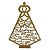 Pedestal Ave Maria Dourado - Imagem 1