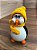 Pinguim Feliz Decorativo Cabaça Preto/Amarelo - Imagem 1