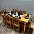 Mesa de Jantar em Madeira de Demolição Lisa 140x60x80 - Imagem 4