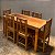 Mesa de Jantar em Madeira de Demolição Lisa 140x60x80 - Imagem 3