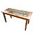 Mesa de Jantar em Madeira de Demolição Patina 140x60x80 - Imagem 1