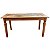 Mesa de Jantar em Madeira de Demolição Patina 140x60x80 - Imagem 2