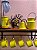 Kit Cantinho do Café com Kit Bule Amarelo em Alumínio com Canecas Amarelas Leiteira e Açucareiro - Imagem 3