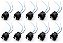 Kit 10 Conectores Plug Lampada farol HB3 - Imagem 1