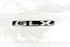 Emblema GLX  Mitsubishi L200 Triton 2011-2012 - Original - Imagem 3