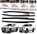 Kit 4 Pestanas Externas Portas L200 Triton Sport - Original - Imagem 1