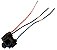 Kit 2  Conectores Soquete Plug lampada farol H4 H5 - Imagem 3