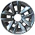 Roda Aluminio 15X5 grafite escuro Suzuki Jimny - Original - Imagem 1