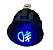 Botão Farol Milha Neblina Universal Led Interruptor Azul - Imagem 2