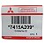 Emblema Letreiro GT Lancer Outlander - Original - Imagem 2