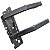 Suporte Parachoque Traseiro L200 Triton 07-17 - Original - Imagem 1