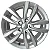 Roda 16X6.5 Mitsubishi Lancer com detalhe - Original - Imagem 1