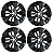 Roda Aluminio 18 X Preto Brilhante Eclipse Cross - Original Anunciar apenas KIT 4 - Original - Imagem 1