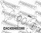 Rolamento roda dianteiro Suzuki SX4 06-13 - Febest - Imagem 2