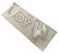 Adesivo emblema 4You Prata Suzuki Jimny Sierra -  Original - Imagem 5