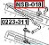 Bucha estabilizador traseiro Nissan X-trail T30 D18 546138H518 - Febest - Imagem 2