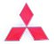 Emblema Mitsubishi 3 diamantes grade dianteira L200 Sport, HPE, Pajero Sport, HPE, Full. - Imagem 2