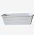 Vaso Jardineira Floreira Antidengue Colibri 11,52 litros 40X 18X 16cm Branco - Imagem 1