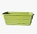 Vaso Jardineira Floreira Antidengue Colibri 11,52 litros 40X 18X 16cm Verde Claro - Imagem 1