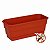 Vaso Jardineira Floreira Antidengue Colibri 11,52 litros 40X 18X 16cm Terracota - Imagem 1