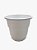 Vaso Plástico Antidengue Gradiente Colibri 22cm Branco - Imagem 1