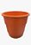 Vaso Plástico Antidengue Gradiente Colibri 22cm Laranja - Imagem 1