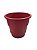 Vaso Plástico Antidengue Gradiente Colibri 22cm Vermelho - Imagem 1
