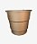 Vaso Plástico Antidengue Gradiente Colibri 26cm Ouro - Imagem 1