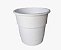 Vaso Plástico Antidengue Gradiente Colibri 30cm Branco - Imagem 1