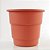Vaso Plástico Antidengue Gradiente Colibri 30cm Terracota - Imagem 1
