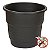 Vaso Plástico Antidengue Gradiente Colibri 30cm Preto - Imagem 1