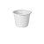 Vaso Nº 01 Tropical 850 ML 10 cm Branco - Imagem 1