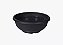 Vaso Napoli 19 cm 1 Litro Preto - Imagem 1