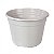 Vaso Nº 02 Tropical 1,65 Litros 12 cm Branco - Imagem 1