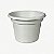 Vaso Nº 04 Tropical 8,8 Litros 23,5 cm Branco - Imagem 1