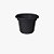 Vaso Nº 04 Tropical 8,8 Litros 23,5 cm Preto - Imagem 1