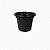 Vaso Nº 05  Tropical 11,5 Litros  27,5 cm Preto - Imagem 1