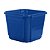Cachepô Floreira Plástico Colibri 2,25 Litros 17 cm Azul - Imagem 1