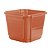 Cachepô Floreira Plástico Colibri 8,62 Litros 26 cm Terracota - Imagem 1
