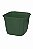 Cachepô Floreira Plástico Colibri 21,36 Litros 35 cm Verde Escuro - Imagem 1