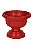 Cachepô Taças Plástico Colibri 4,89 Litros 26 cm Vermelho - Imagem 1