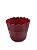 Cachepô Tina Plástico 1,65 Litros 17 cm Vermelho Ferrari - Imagem 1