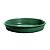 Prato Plástico Para Vaso 20 cm Verde Escuro - Imagem 1